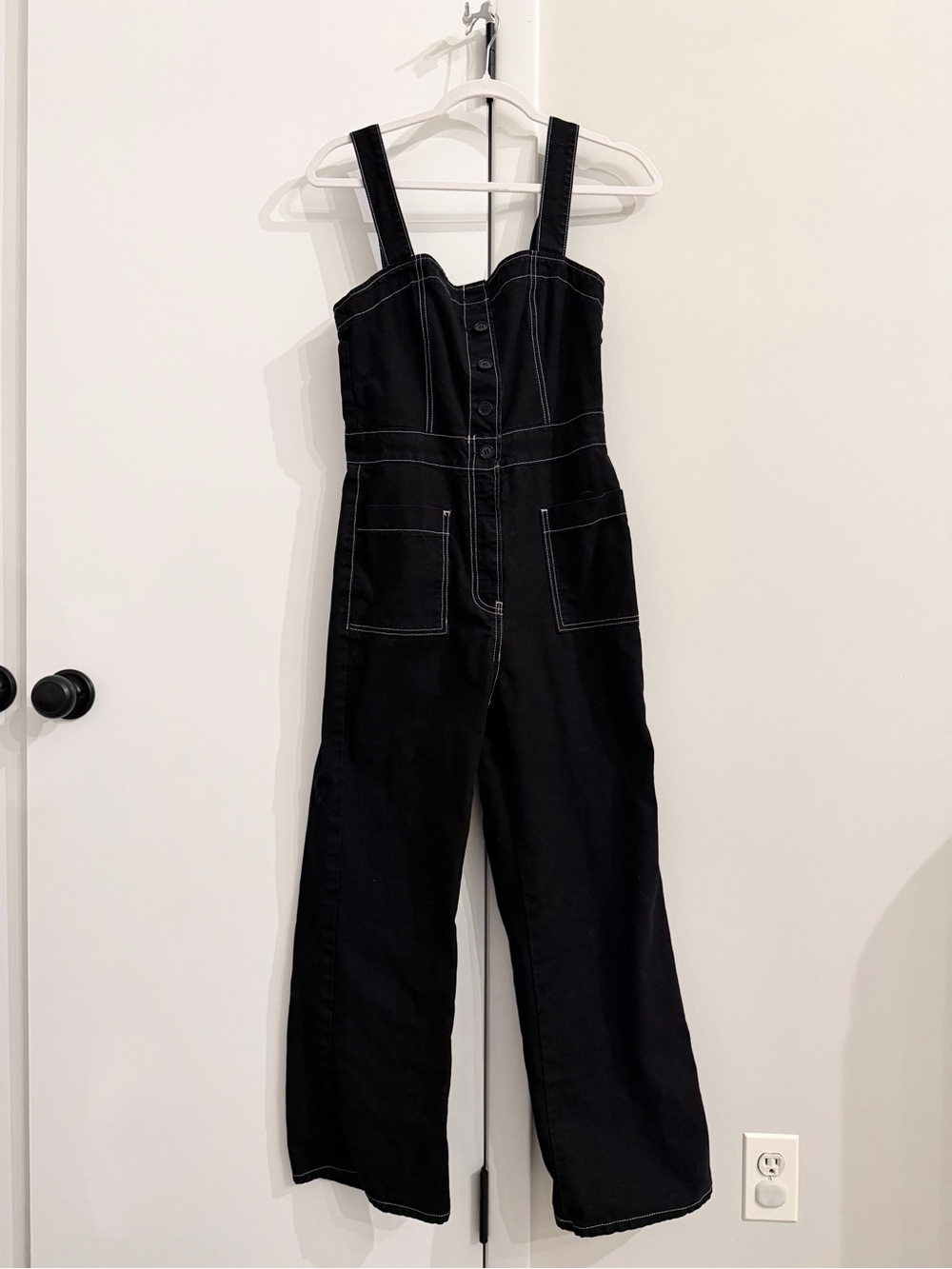 Reformation Black Jumpsuit S